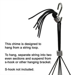 Woodstock Windsinger Chimes Of Athena - Black - thumbnail 5