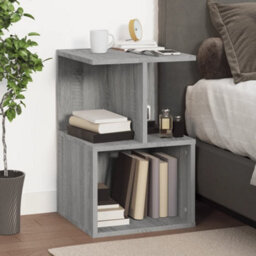 Berkfield Elegant Bedside Cabinets 2 Pcs Grey Sonoma 35X35X55 Cm Engineered Wood - thumbnail 3