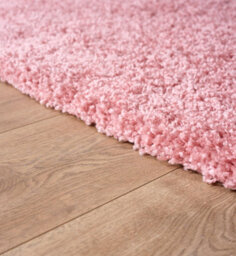 "Bravich Rose Pink Thick Shaggy Rug - California - 160X230Cm (5'4""x7'8"")" - thumbnail 5