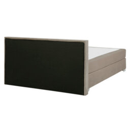 Beliani Divan Bed Velvet Consul 180 X 200 Cm (Eu Super King) Light Beige - thumbnail 6