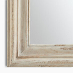 Furniturebox Uk Francis Whitewash Wood Large 110X74Cm Overmantle Arch Mirror - thumbnail 7