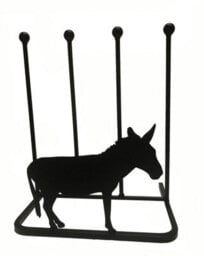 Poppy Forge 2 Pair Boot Rack - Donkey - Steel - L29 X W39 X H48 Cm - Black - thumbnail 4