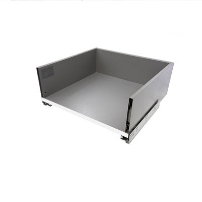 Unknown Fittingsco, Twin Pro, Deep Pan Soft Close Drawer Box Anthracite, 700W, 450D, 174H (mm) - image 1