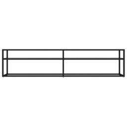 Berkfield Sturdy Tv Cabinet Transparent 180X40X40.5 Cm Tempered Glass - thumbnail 3