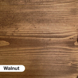 Top Notch Home and Living 190Cm Walnut Rustic Wooden Wall Shelf, Top Notch Home & Living Handcrafted Wood Shelves, Handmade Incl 2 Brackets Per Shelf - thumbnail 2