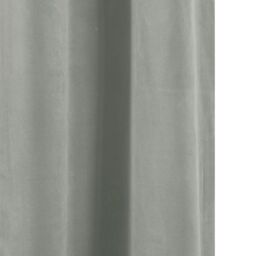 GoodHome Valgreta Grey Velvet Lined Eyelet Curtain (W)117Cm (L)137Cm, Pair - thumbnail 7