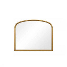 Melody Maison Gold Arched Metal Framed Wall Mirror - 60Cm X 40Cm - thumbnail 9
