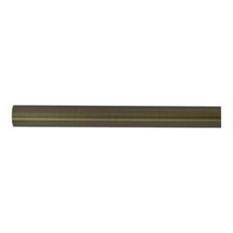 GoodHome Antiki Satin Antique Brass Effect Extendable Ball Single Curtain Pole Set, (L)2000mm-3300mm (Dia)28mm - thumbnail 5