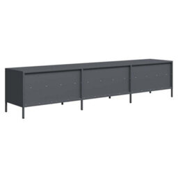 Berkfield Tv Cabinet Anthracite 202X39X43.5 Cm Cold-Rolled Steel - thumbnail 7