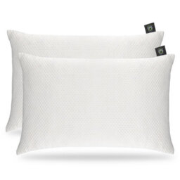 D'A GAMA HOME COLLECTION - Visco Elastic Carbon Pillow With 3D Fresh Double Sided Cover (Pack 2 UND 75 CM