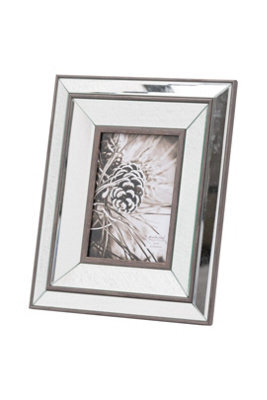 Tristan Mirror, Wood Frame Elegant Home Decor - image 1