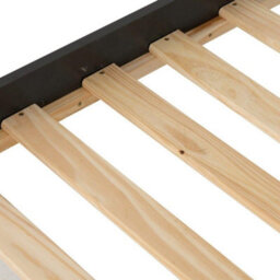 Seconique Monaco 3Ft Single Bed Low Foot End In Grey And Oak - thumbnail 6