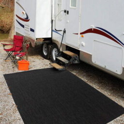 The Rugs Ecology Collection Outdoor Rugs In Black 500B - thumbnail 7