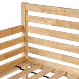 Beliani Daybed Wood Theza 90 X 200 Cm (Eu Single) Natural - thumbnail 7