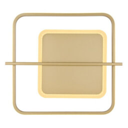Luminosa Lighting Luminosa Reball Integrated Led Semi Flush Ceiling Light Gold Colors Led 3000K - thumbnail 4