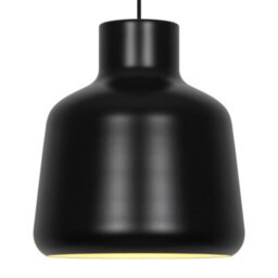 Nordlux Louella Indoor Pendant Light Black Metal E27 White Inner - Mains Powered, Ip20 - thumbnail 3