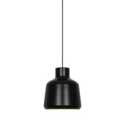 Nordlux Louella Indoor Pendant Light Black Metal E27 White Inner - Mains Powered, Ip20 - thumbnail 2