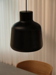 Nordlux Louella Indoor Pendant Light Black Metal E27 White Inner - Mains Powered, Ip20 - thumbnail 7