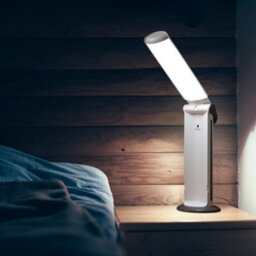 Daylight Twist 2 Led Desk Lamp Foldable Portable & 3-Step Dimmer For Home & Craft - thumbnail 4