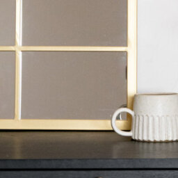 Jōbū Jobu Home - Kyo - Gold Metal Rectangle Lattice Window Mirror - 90Cm X 70Cm - thumbnail 4