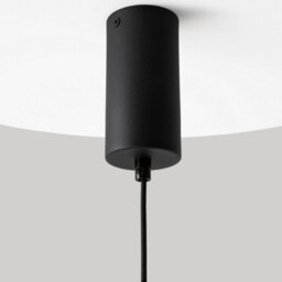 Luminosa Lighting Luminosa El Modern Pendant Ceiling Light Black 3000K 700Lm Gold Shade - thumbnail 5
