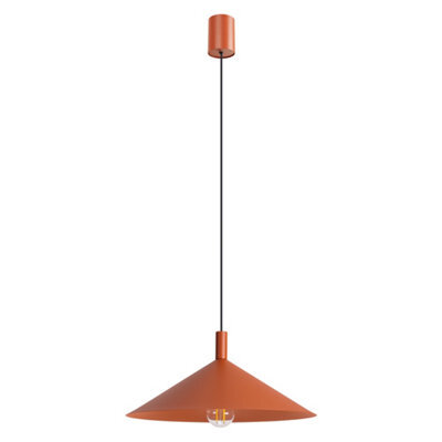Sollux Lighting Nox Steel Red Ochre 1 Lights Modern Pendant Lamps - image 1