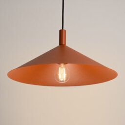 Sollux Lighting Nox Steel Red Ochre 1 Lights Modern Pendant Lamps - thumbnail 4