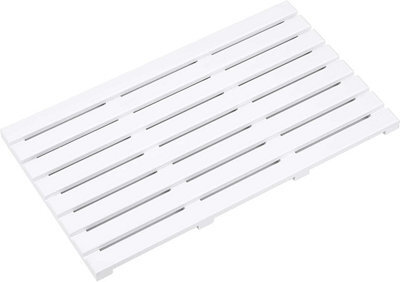 Aamen Bamboo Shower Mat, Bath Mat Non-Slip Anti Mould, Bathroom Mat - image 1