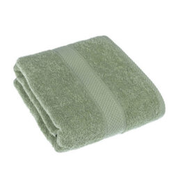 Homescapes Turkish Cotton Sage Green Bath Towel - thumbnail 2