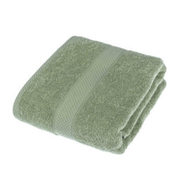 Homescapes Turkish Cotton Sage Green Bath Towel