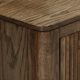 Wyld Haus Manaus Walnut Wood Grain Four Door Sideboard - thumbnail 5