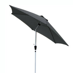 Marco Paul 1.9M Grey Garden Parasol With Cover, Crank Handle, Steel Pole & Vent - thumbnail 9