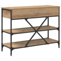 Walplus Console Table With Drawer With Shelf Other Artisan Oak - thumbnail 7