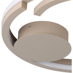 Loops Sleek Modern Sandy Led Ceiling Light For Indoor Spaces - Perfect Home Illumination - thumbnail 5