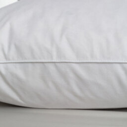 Earthkind Eco Friendly Feather & Down Pillow 2 Pack Medium Support Back Sleeper For Back Pain Relief Soft Cotton Cover 48X74Cm - thumbnail 5