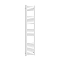 Lux Heat White Ladder Towel Radiator 1600mm (H) X 400mm (W) - thumbnail 1