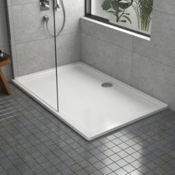 Royal Bathrooms 1600 X 700mm Rectangular Stone Shower Enclosure Tray Gloss White 30mm Slimline - thumbnail 3