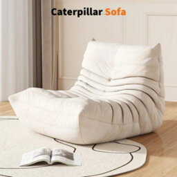 Boneless Sofa Comfy Fireside Chair Cloud Couch Ergonomic Back Support Floor Sofa - thumbnail 4