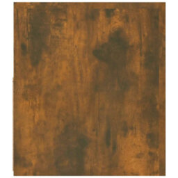 Berkfield Tv Cabinet With Led Lights Smoked Oak 120X35X40 Cm - thumbnail 6
