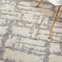 Grey Wool Handmade Luxurious Modern,abstract Rug For Bedroom & Living Room-236Cm X 297Cm - thumbnail 3