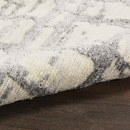 Grey Wool Handmade Luxurious Modern,abstract Rug For Bedroom & Living Room-236Cm X 297Cm - thumbnail 6