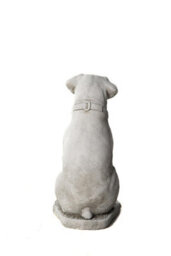 Oakley Stone Cast Large Boxer Dog Garden Ornament - thumbnail 8