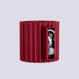 Luminosa Lighting Luminosa Aura Up & Down Wall Lamp Burgundy 1X G9 - thumbnail 8