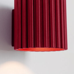Luminosa Lighting Luminosa Aura Up & Down Wall Lamp Burgundy 1X G9 - thumbnail 4