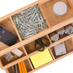 EHC Woodluv 3-Tier Bamboo Tea Bag Organizer, Tier Storage Organizer For Teabags, Tea Bag Storage Caddy 27 X 17.5 X 24 Cm - thumbnail 6
