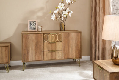Gfw Orleans 2 Door 3 Drawer Cabinet Mango - image 1