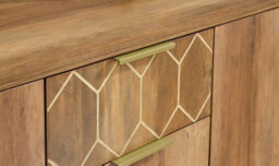 Gfw Orleans 2 Door 3 Drawer Cabinet Mango - thumbnail 3