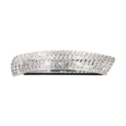 Luminosa Lighting Luminosa Carla Designer Crystal Wall Light Polished Chrome, 2X G9 - thumbnail 1