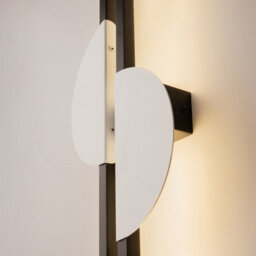 Luminosa Lighting Luminosa Skyline I Modern Integrated Led Wall Lamp Black 4000K 800Lm White Shade - thumbnail 4
