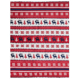 Beliani  Blanket Reka 150 X 200 Cm Red - thumbnail 4